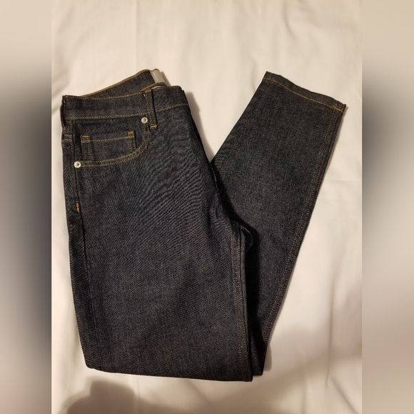 Everlane Skinny Jeans Dark Blue 27 Ankle - Picture 2 of 8